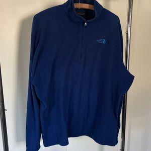 The North Face Navy Quarter-Zip Fleece
